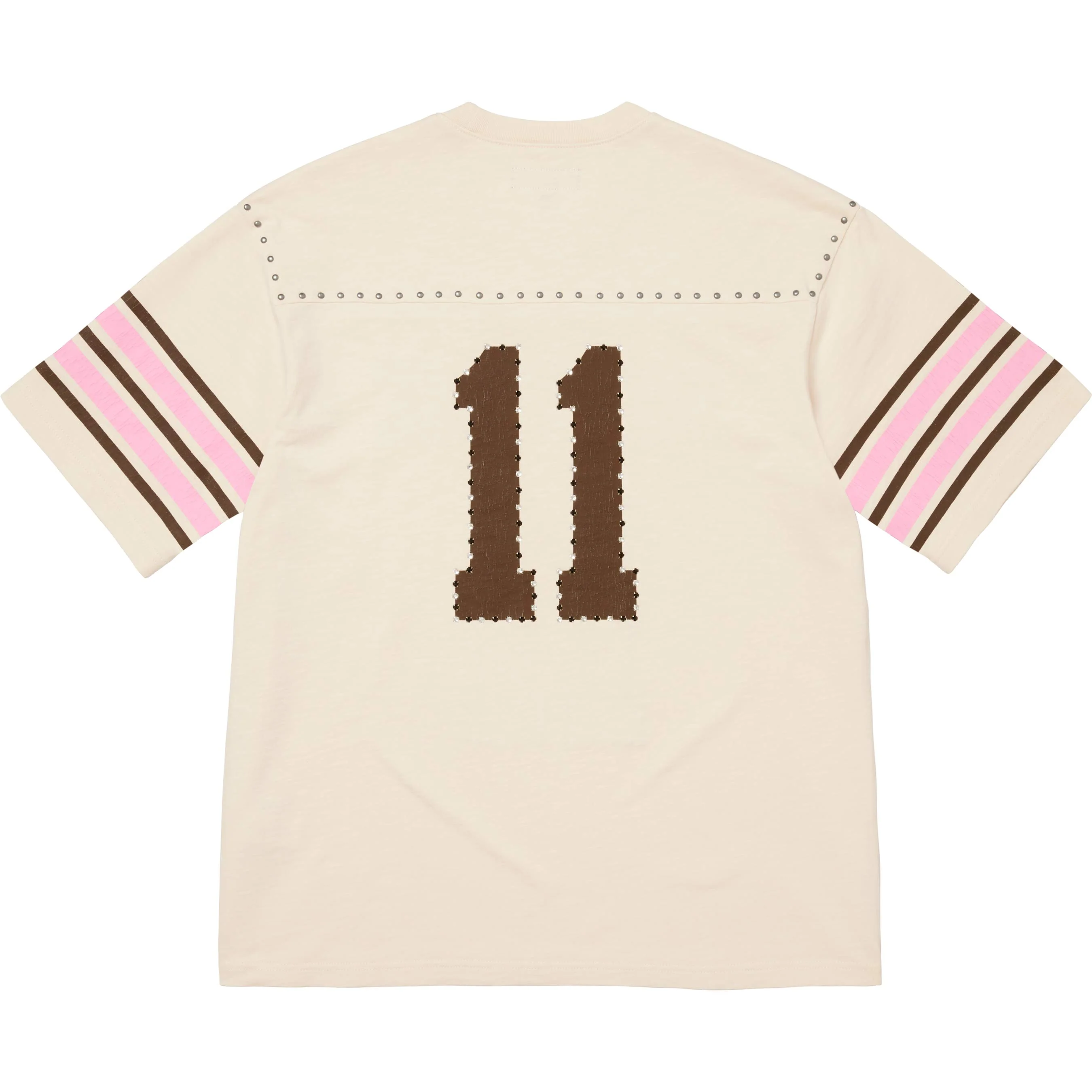 Studded S/S Football Top view 5